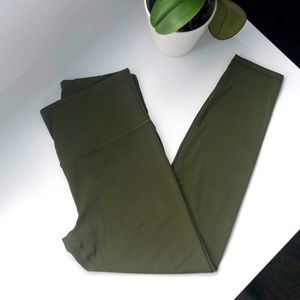 Athleta Olive Green Leggings